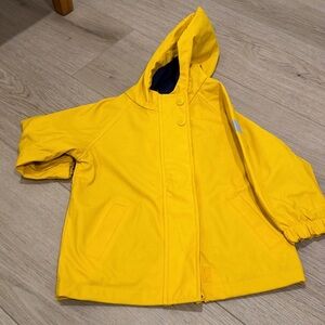 Mori Yellow Kids Rain Jacket